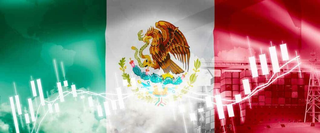The Mexican flag